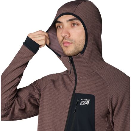 Mountain Hardwear - Polartec Power Grid Full-Zip Hoodie - Men's