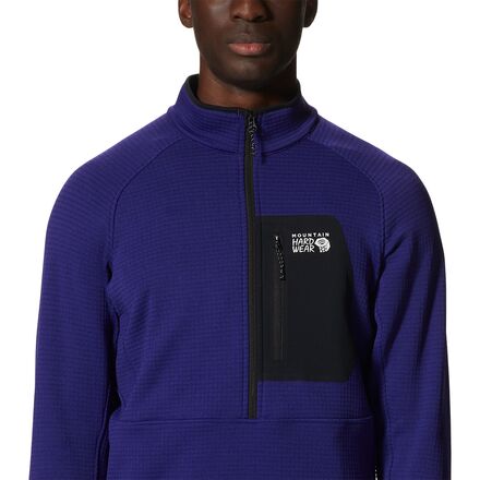 Mountain Hardwear - Polartec Power Grid Half-Zip Jacket - Men's