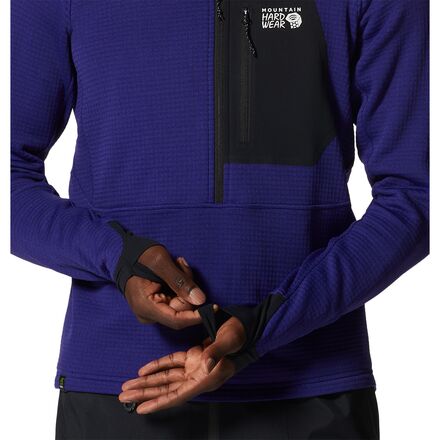 Mountain Hardwear - Polartec Power Grid Half-Zip Jacket - Men's