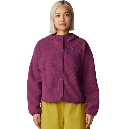 HiCamp Fleece Snap Front Jacket - Women's