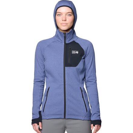 Polartec Power Grid Full-Zip Hooded Jacket  - Women's