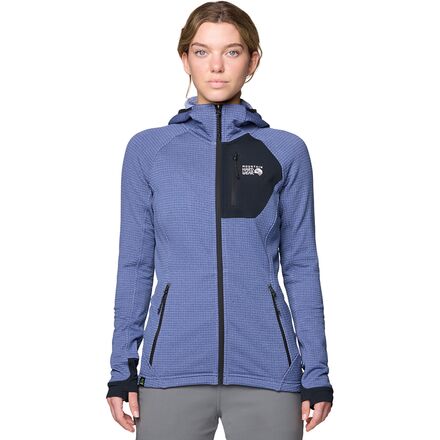 Mountain Hardwear - Polartec Power Grid Full-Zip Hooded Jacket  - Women's