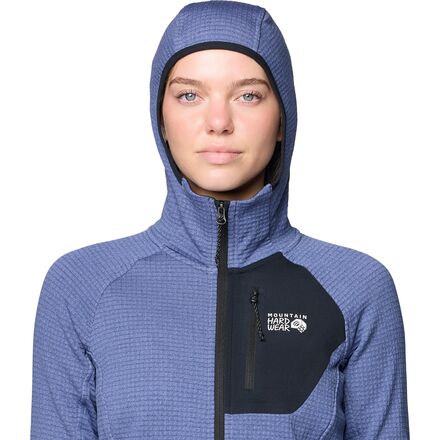 Mountain Hardwear - Polartec Power Grid Full-Zip Hooded Jacket  - Women's