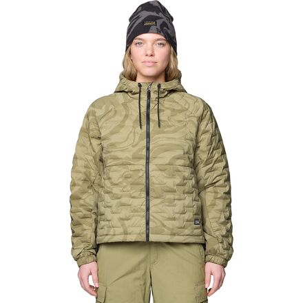 Stretchdown Light Full-Zip Hooded Jacket - Women's