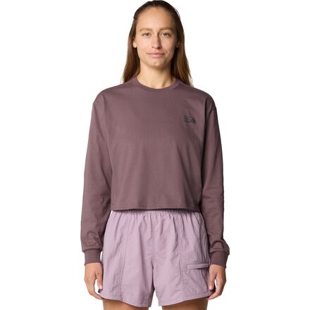 Mountain Hardwear - Mountain Sunset Boxy Crop Long-Sleeve Top - Women's