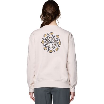 Seek Floral Pullover Crew - Women's