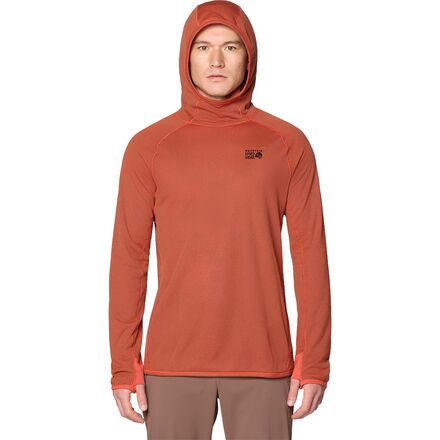 Mountain Hardwear - AirMesh Long-Sleeve Hoodie - Men's - Aspect