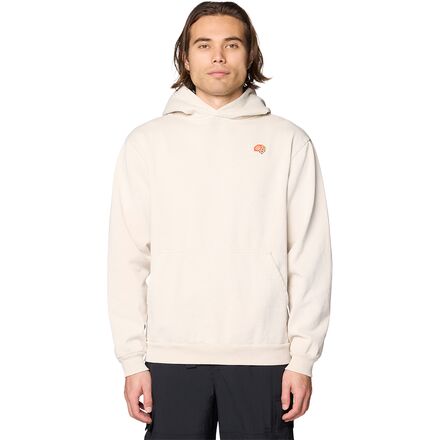 Tri-Color Logo Garment Dyed Hoodie - Men's