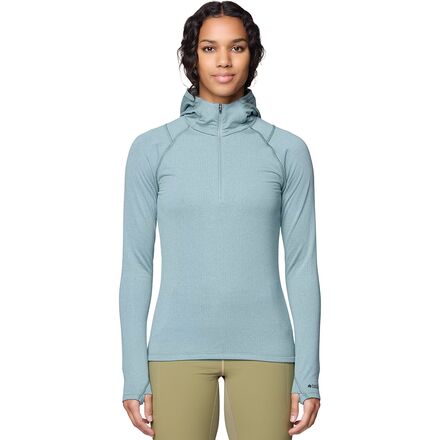 Crater Lake Heavyweight 1/2-Zip Hoodie - Women's