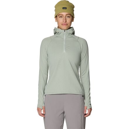 Crater Lake Heavyweight 1/2-Zip Hoodie - Women's