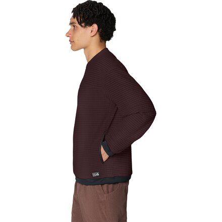 Mountain Hardwear - Summit Grid Big Grid Pullover Crew Sweatshirt - Men's