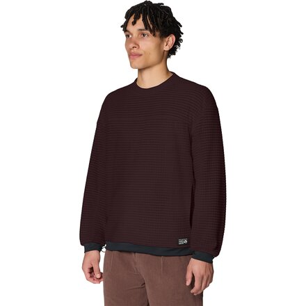 Mountain Hardwear - Summit Grid Big Grid Pullover Crew Sweatshirt - Men's