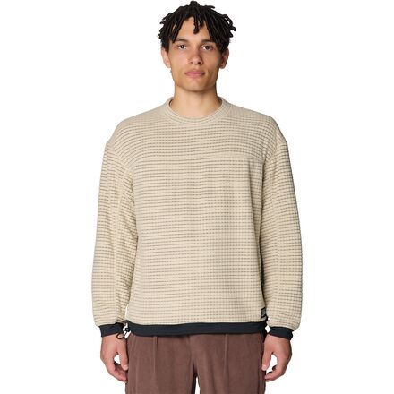 Summit Grid Big Grid Pullover Crew Sweatshirt - Men's