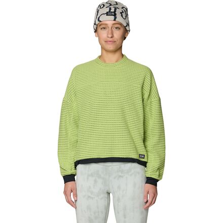 Summit Grid Big Grid Crew Pullover - Women's