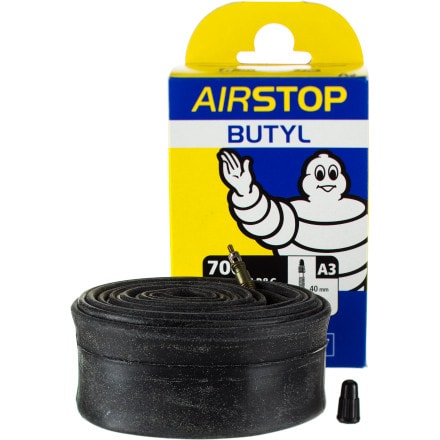 Michelin - Airstop Butyl Road Tube - Black