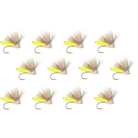 Montana Fly Company - Furimsky's Fluttering Foam Caddis - 12-Pack - Yellow