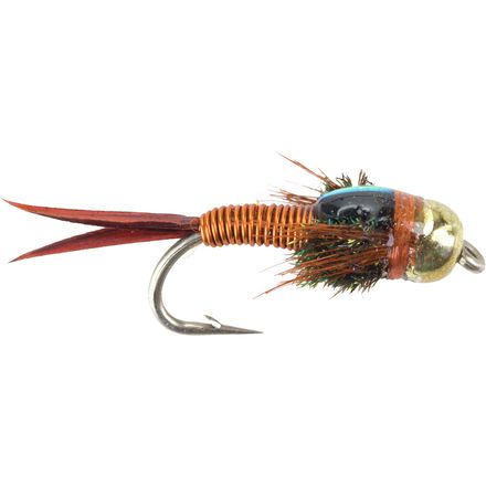 Montana Fly Company - BH Epoxyback Copper Nymph - 12-Pack