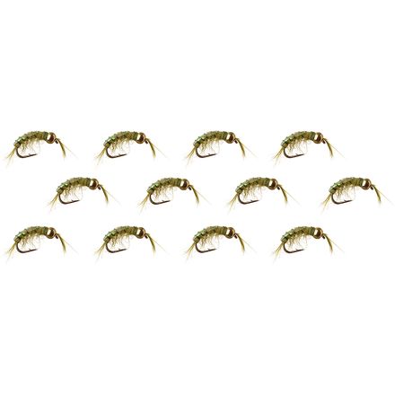 Montana Fly Company - BH Scud - 12-Pack - Olive