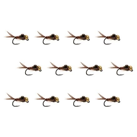 Montana Fly Company - Jig Flashback Pheasant Tail - 12-Pack - One Color