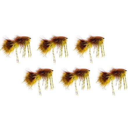 Montana Fly Company - Articulated Sparkle Yummy - 6-Pack - JJ