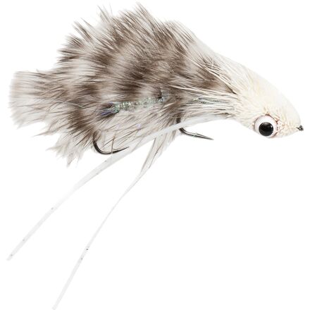 Montana Fly Company - Galloup's Barred Micro Dungeon - White