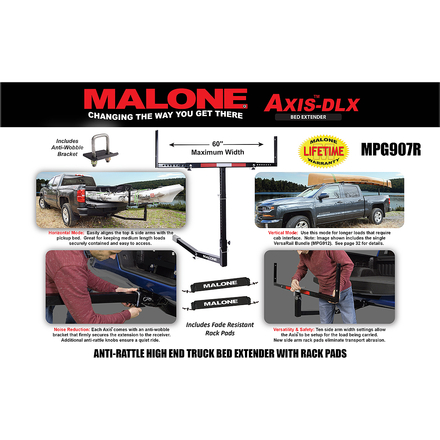 Malone Auto Racks - Axis Truck Bed Extender