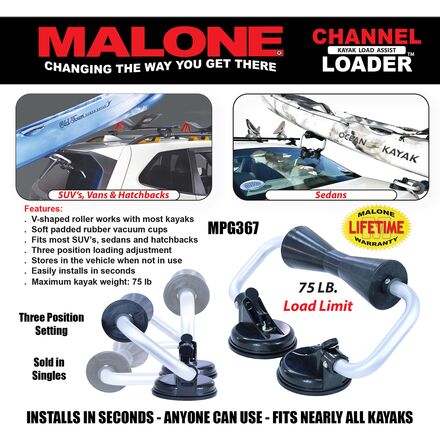 Malone Auto Racks - Channel Loader Kayak Load Assist Module