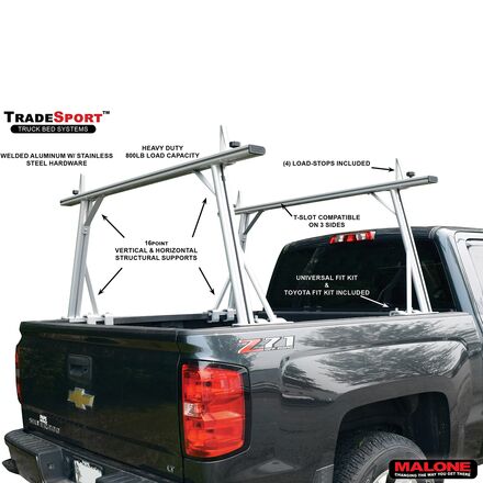 Malone Auto Racks - TradeSport Pickup Truck Rack