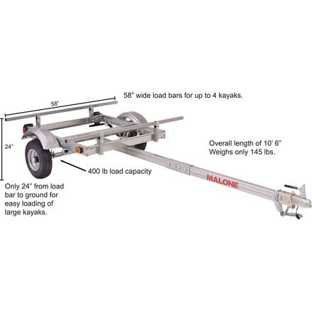 Malone Auto Racks - EcoLight Sport Trailer