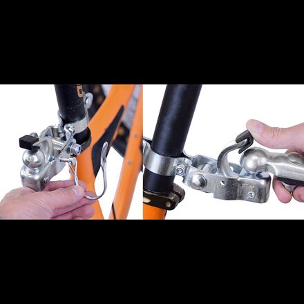 Malone Auto Racks - Forge BTB - Canoe & Kayak Cart W/Bike Tow Bar