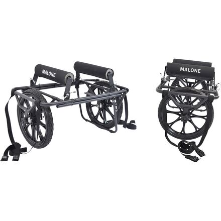 Malone Auto Racks - Forge BTB - Canoe & Kayak Cart W/Bike Tow Bar
