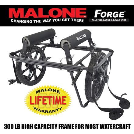 Malone Auto Racks - Forge Heavy Duty Steel Canoe & Kayak Cart