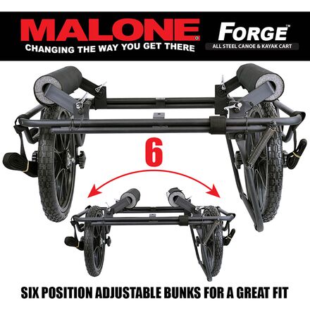 Malone Auto Racks - Forge Heavy Duty Steel Canoe & Kayak Cart
