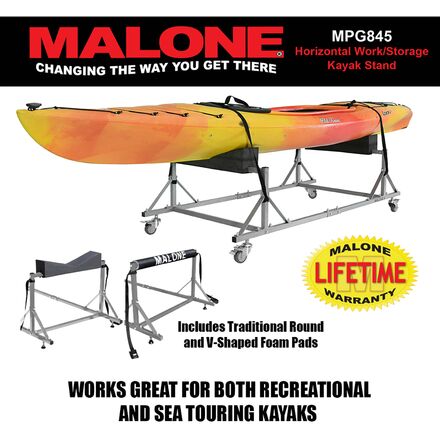 Malone Auto Racks - Horizontal Kayak Storage/Work Stand