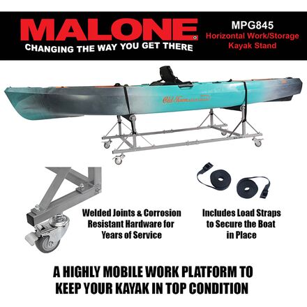 Malone Auto Racks - Horizontal Kayak Storage/Work Stand