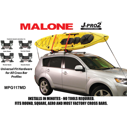 Malone Auto Racks - J-Pro 2 Kayak Carrier