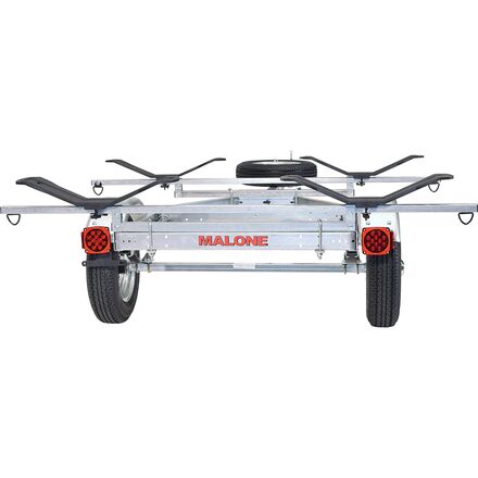 Malone Auto Racks - MicroSport Lowbed 2 Kayak Trailer With Spare Tire