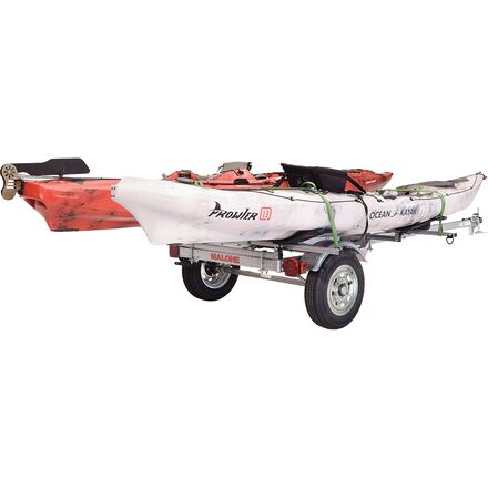 Malone Auto Racks - MicroSport Lowbed 2 Kayak Trailer With Spare Tire