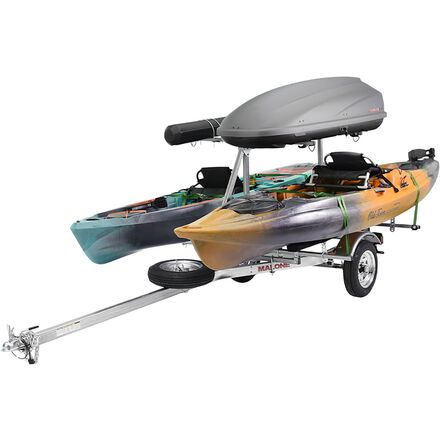Malone Auto Racks - MicroSport Lowbed 2 Kayak Trailer With Spare Tire