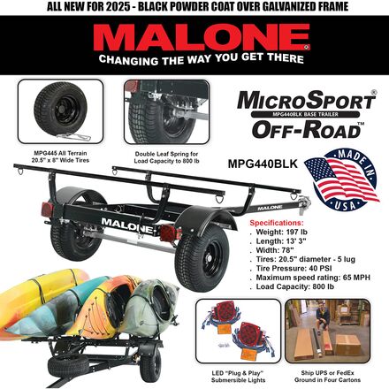 Malone Auto Racks - MicroSport Off-Road Trailer