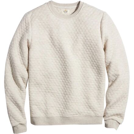 Marine Layer - Corbet Quilted Crewneck Sweatshirt - Men's