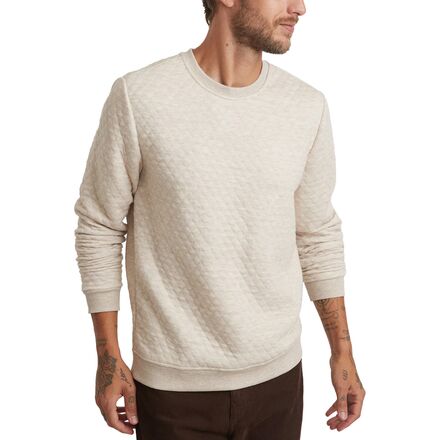 Marine Layer - Corbet Quilted Crewneck Sweatshirt - Men's