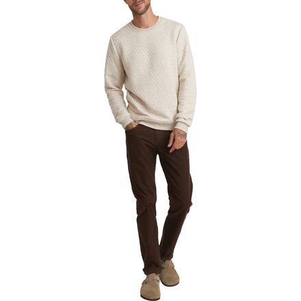 Marine Layer - Corbet Quilted Crewneck Sweatshirt - Men's