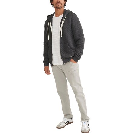 Marine Layer - Corbet Diamond Quilt Full-Zip Hoodie - Men's