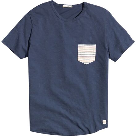 Marine Layer - Saddle Hem Contrast Pocket T-Shirt - Men's