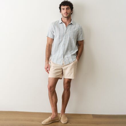 Marine Layer - Stretch Selvage Simple Stripe Shirt - Men's