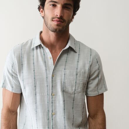 Marine Layer - Stretch Selvage Simple Stripe Shirt - Men's