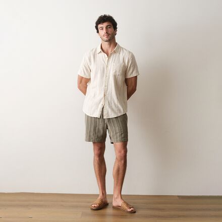 Marine Layer - Stretch Selvage Simple Stripe Shirt - Men's