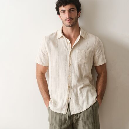 Marine Layer - Stretch Selvage Simple Stripe Shirt - Men's