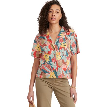 Marine Layer - Lucy Button-Up Shirt - Women's - Hibiscus Floral